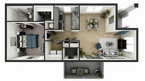 Floor plan Azalea