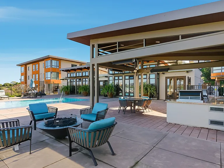 Fire up the grill and enjoy outdoor dining with friends.