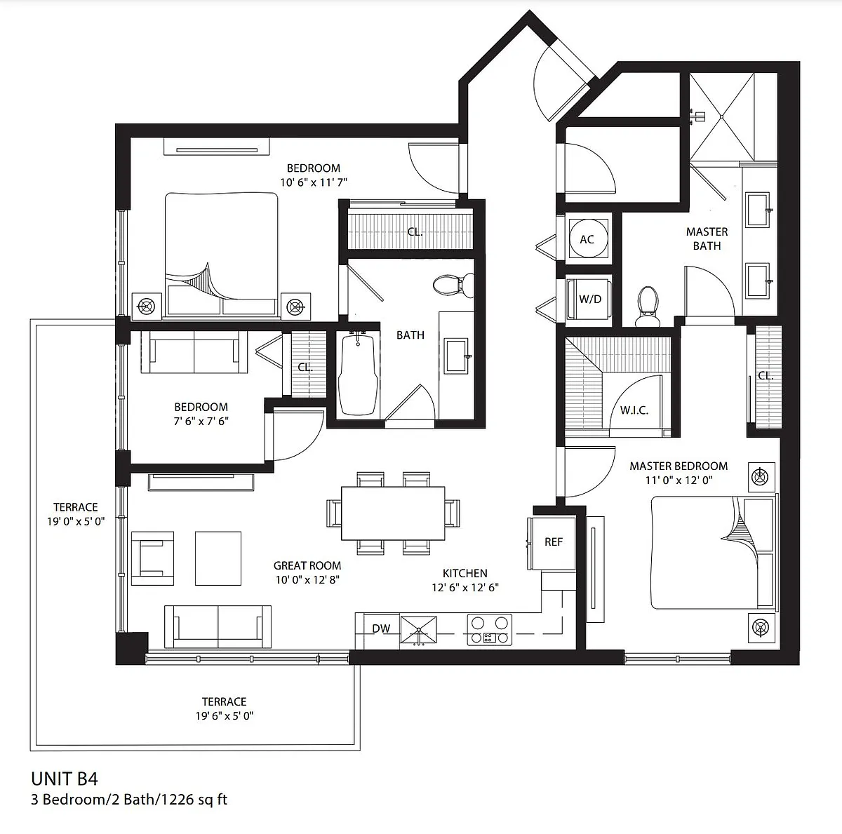 Floor plan B4