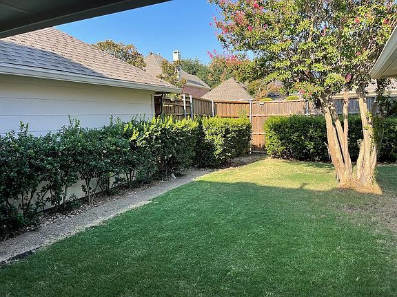 Backyard view