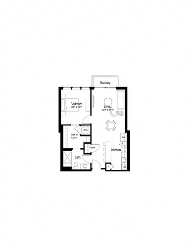 Floor plan A13A
