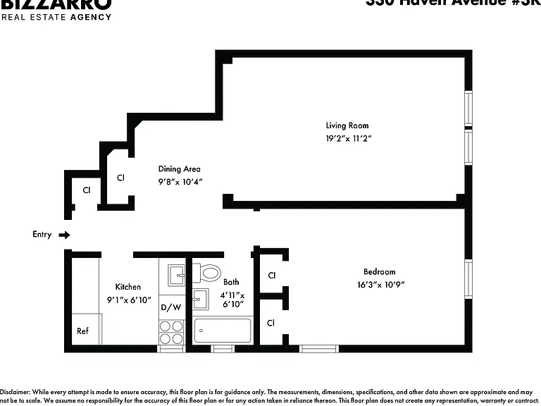 330 Haven Ave #3K — Photo 7