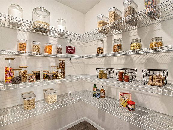 Full-Sized Pantries Offer Ample Storage Space