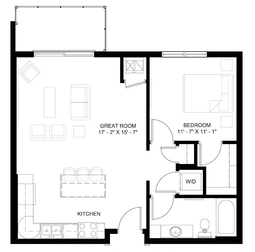 Floor plan The Dolores (B12)