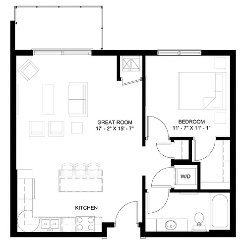 Floor plan The Dolores (B12)