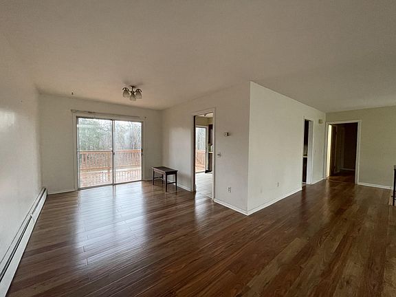 Living room open to the deck