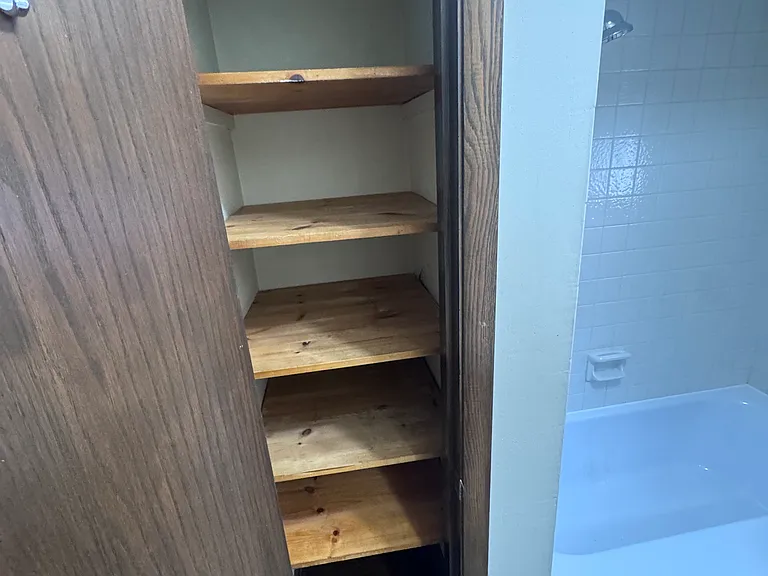 Linen closet bedroom