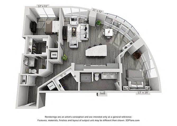 Floor plan B3