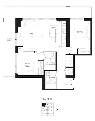 Floor plan Halo III