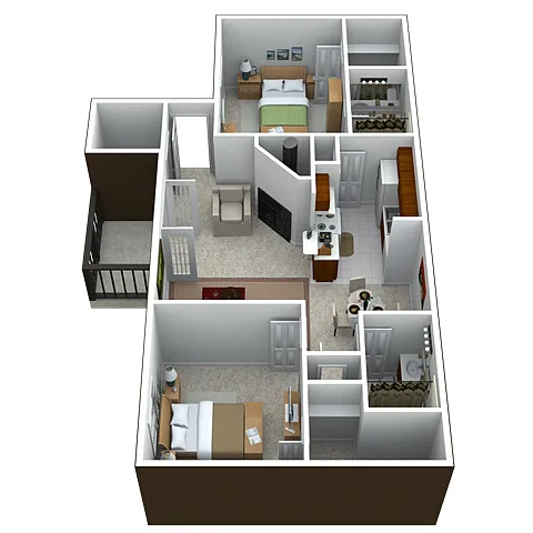 Floor plan B1