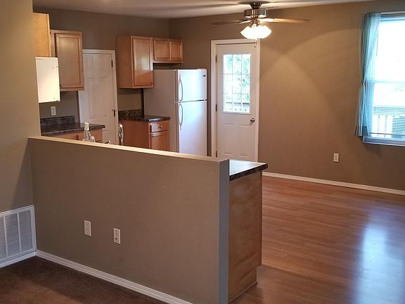 View from Living Room looking into Kitchen