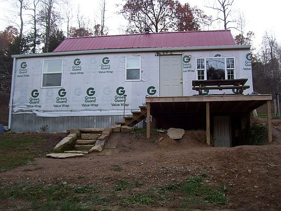 Back Porch and Cellar door