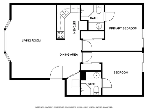Floor plan BC 2x2