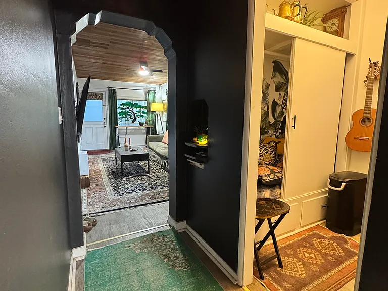 Hall and closet nook