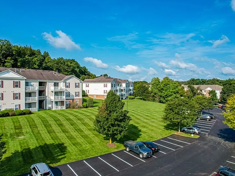 Aerial View Of Community