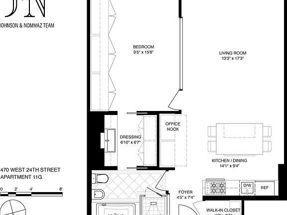 2nd image of 470 W 24th St APT 11G