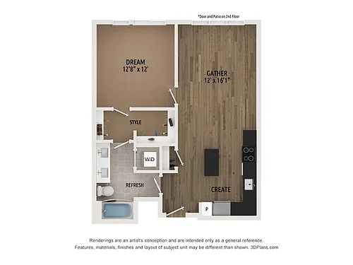 Floor plan A119