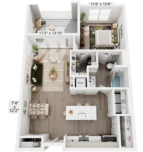 Floor plan A1