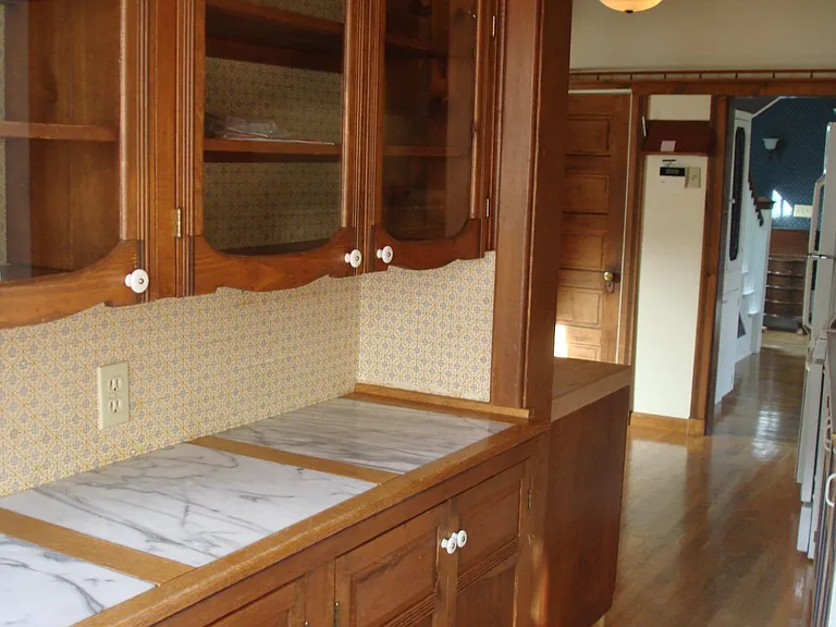 Cabinet in Butler's Pantry
Entrance into Kitchen