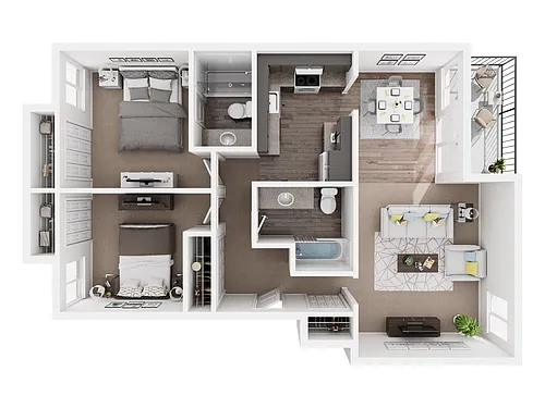 Floor plan Heights