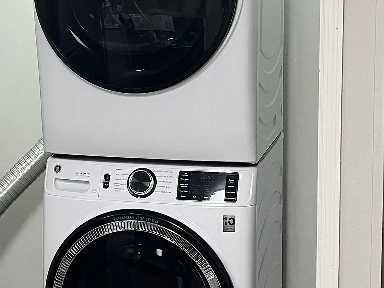 New washer and dryer