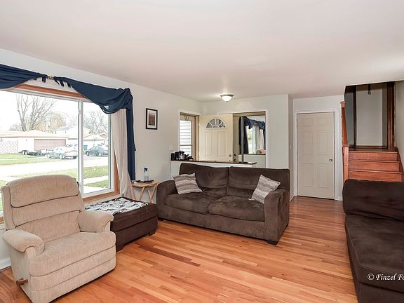 Living room and entry