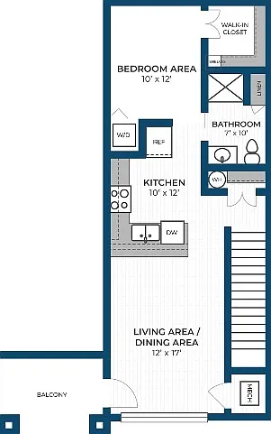 Floor Plan A | Seasons at River View | Apartments in Pleasant Prairie, WI Floor Plan A | Seasons at River View | Apartments in Pleasant Prairie, WI