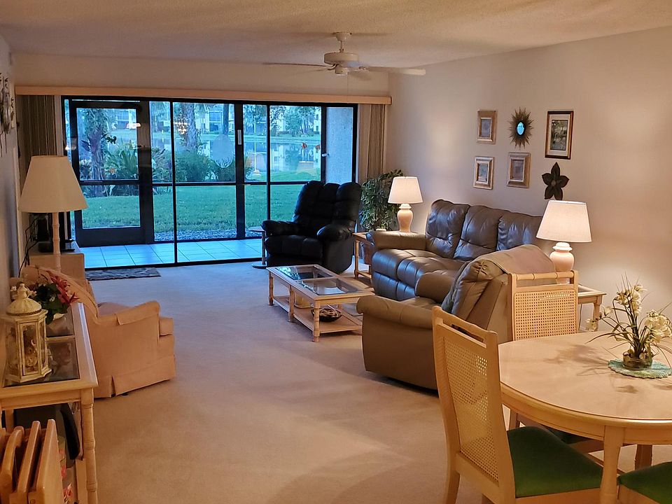 Living room and dining room