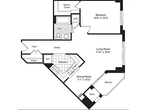 Floor plan 730