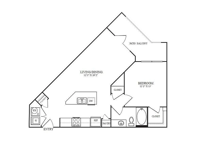 Floor plan Serenity