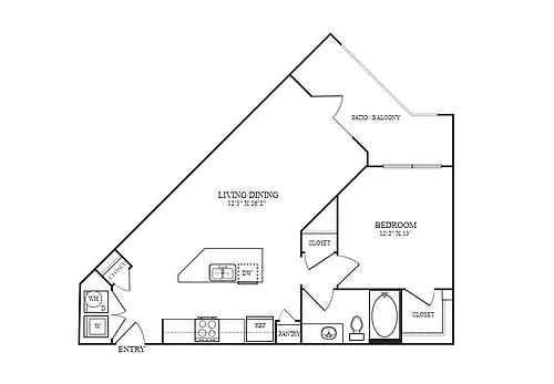 Floor plan Serenity