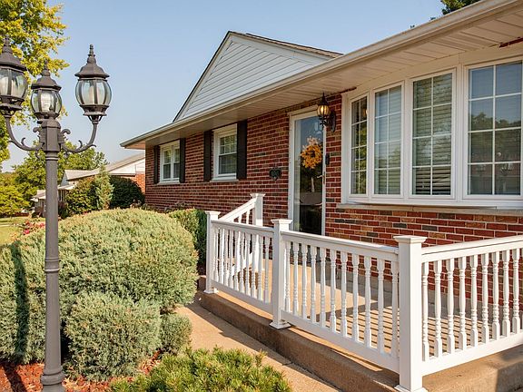 Perfect porch to have your morning coffee!