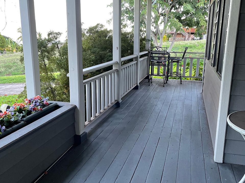 Front lanai deck