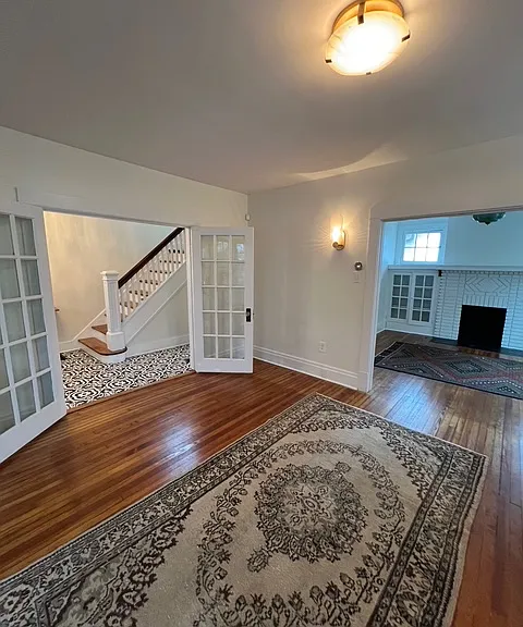 Living room space.
