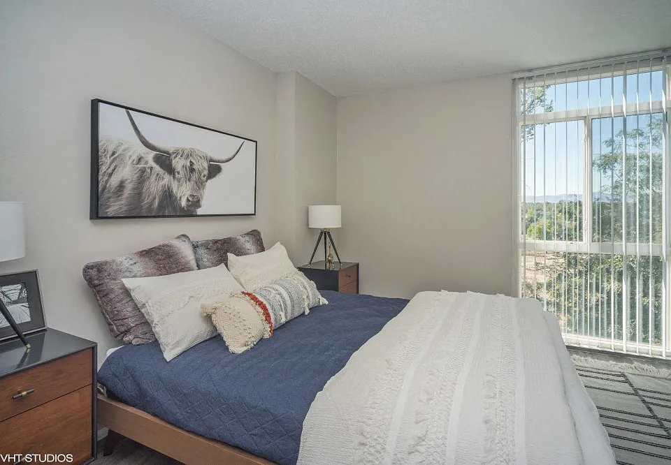 Bright and airy bedroom