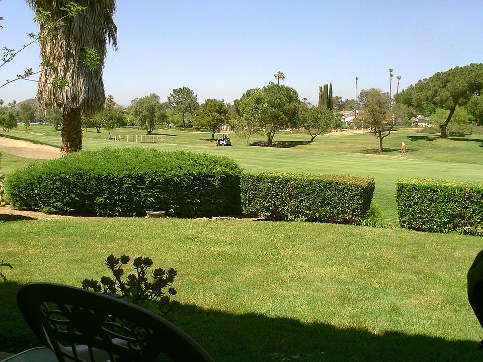 Patio towards golf course