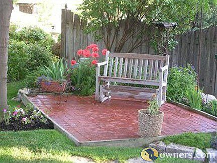 Backyard SW corner