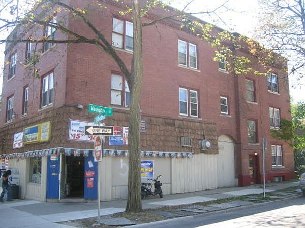 corner bldg East U & Vaughn