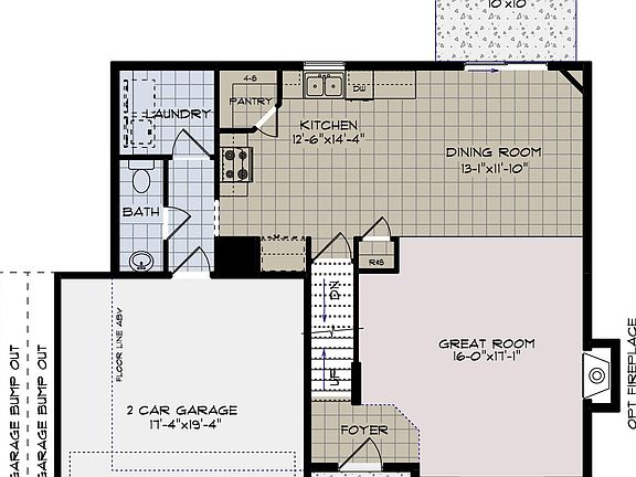 First Floorplan