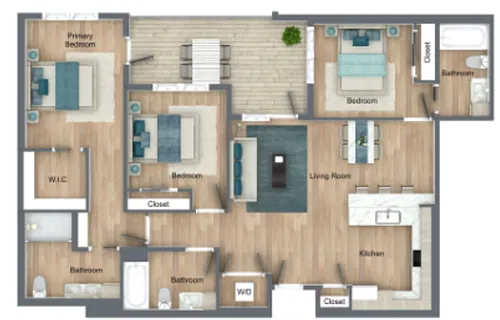 Floor plan The Monarch