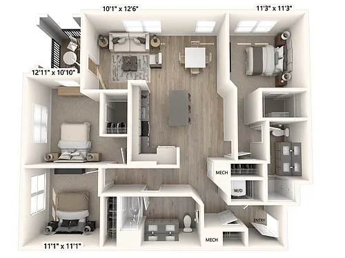 Floor plan C2
