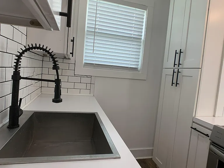 Kitchen also has large pantry for storage