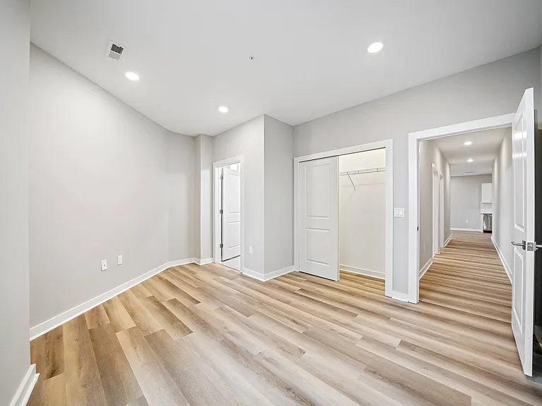 Bedroom with bathroom