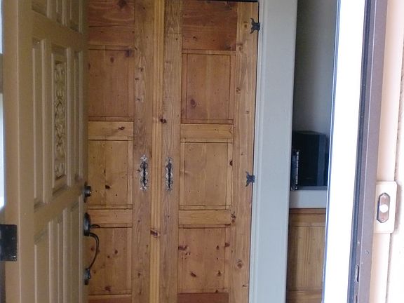 Entry and closet