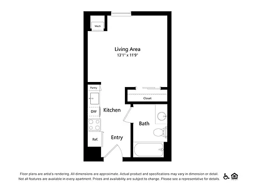 Floor plan S1C