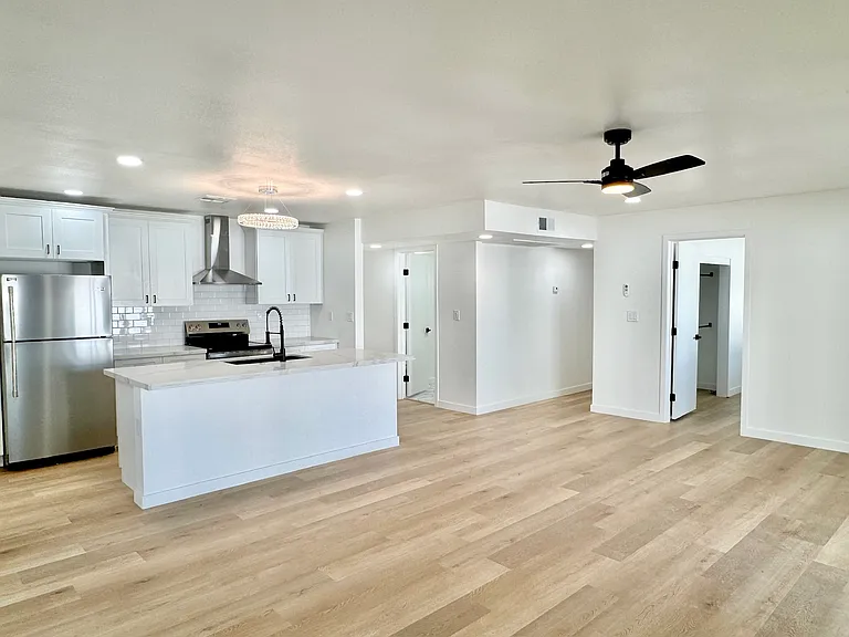 Kitchen/Dining/Living Space
