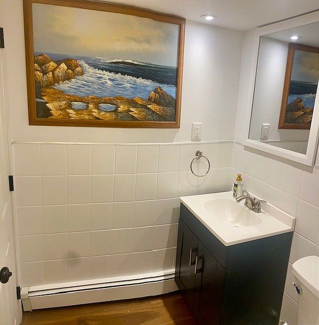 Bathroom Vanity & Mirror