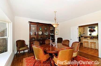 Dining Room
						:
						Dining room flows into kitchen