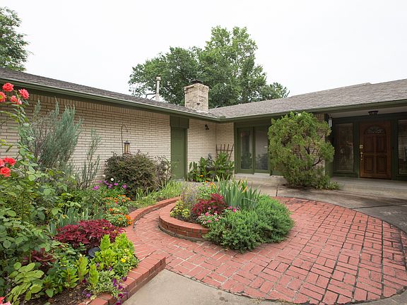 Unique garden at interior