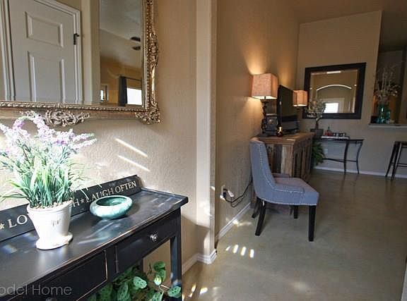 Model Home Entryway